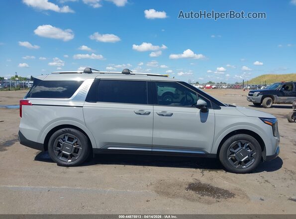 KNDNE5KA5T6099684 2026 KIA CARNIVAL MPV HYBRID Серый Вид задней части салона