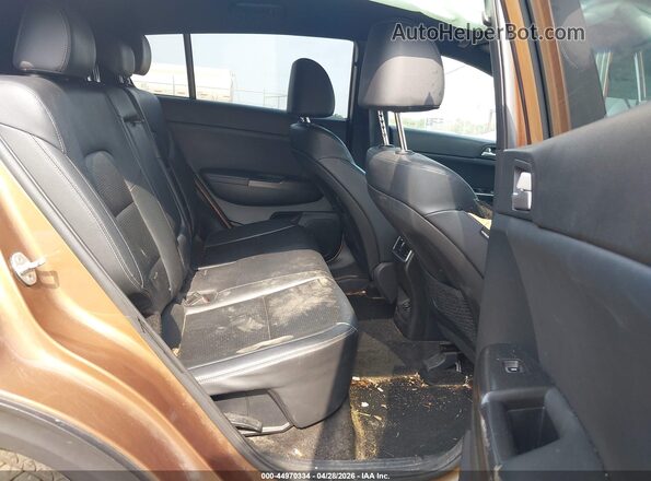 KNDP63AC7M7922768 2021 KIA SPORTAGE Brown Widok naklejki z numerem VIN