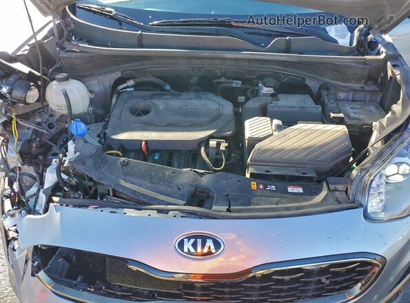 KNDP63AC8L7722805 2020 KIA SPORTAGE Silver Engine compartment view