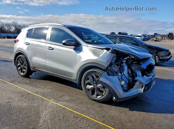 KNDP63AC8L7722805 2020 KIA SPORTAGE Silver Front right