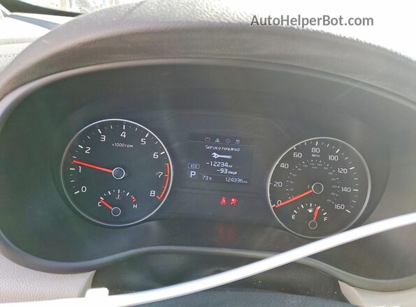 KNDP6CAC2L7781669 2020 KIA SPORTAGE Серый Вид щитка приборов