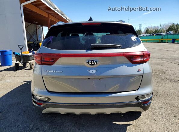KNDP6CAC2L7781669 2020 KIA SPORTAGE Серый Вид сзади