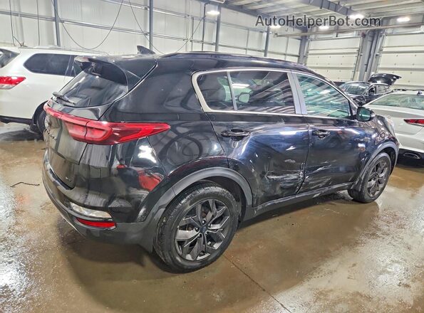 KNDP6CAC3M7850872 2021 KIA SPORTAGE Black Հետևի աջ