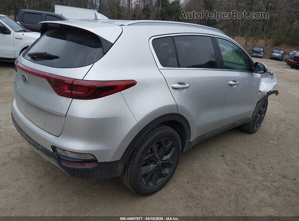 KNDP6CAC5M7849402 2021 KIA SPORTAGE Silver უკანა მარჯვენა