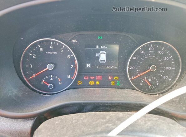 KNDP6CAC5M7911767 2021 KIA SPORTAGE Silver Вид щитка приладів