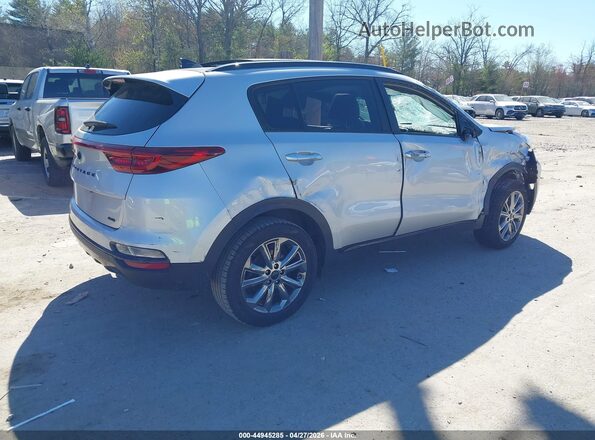 KNDP6CAC8N7026531 2022 KIA SPORTAGE Silver უკანა მარჯვენა