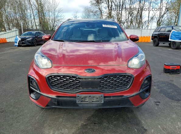 KNDP6CAC8N7961919 2022 KIA SPORTAGE Red Вид спереду