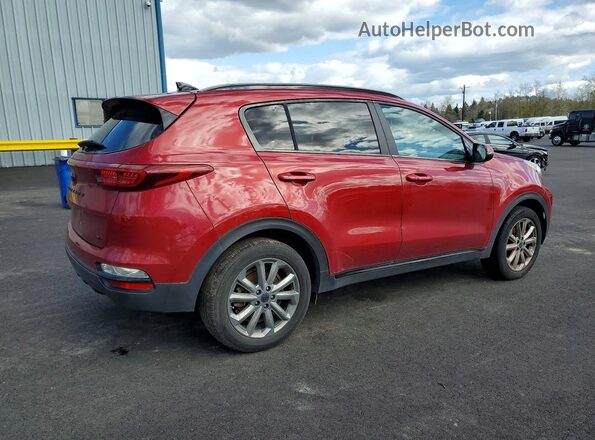 KNDP6CAC8N7961919 2022 KIA SPORTAGE Red Задня права чверть