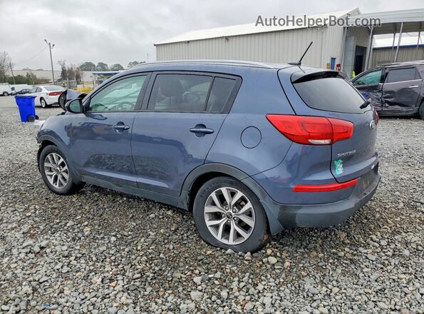 KNDPB3AC0G7866334 2016 KIA SPORTAGE Blue Trasero izquierdo