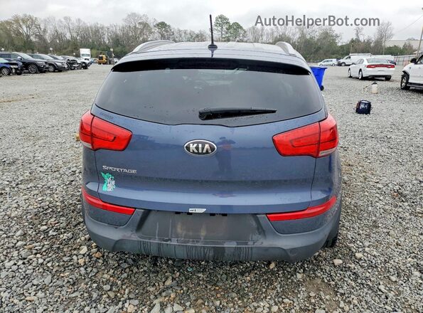 KNDPB3AC0G7866334 2016 KIA SPORTAGE Blue Vista trasera