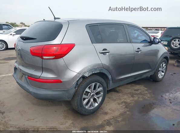 KNDPB3AC0G7872585 2016 KIA SPORTAGE Gray 