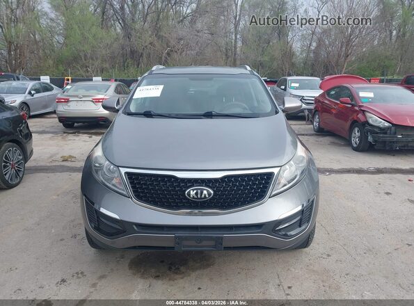 KNDPB3AC1G7797668 2016 KIA SPORTAGE Gray Սարքավորումների վահանակի տեսք