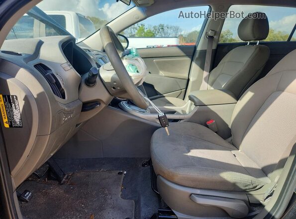 KNDPB3AC2G7833562 2016 KIA SPORTAGE Black Front interior view