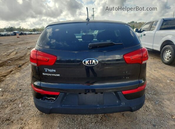 KNDPB3AC2G7833562 2016 KIA SPORTAGE Black Rear view
