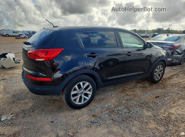 KNDPB3AC2G7833562 2016 KIA SPORTAGE Black Rear right
