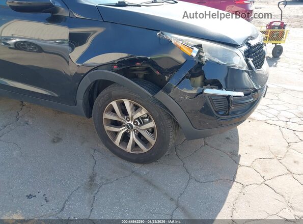 KNDPB3AC6G7874745 2016 KIA SPORTAGE Black Դիմացի տեսք