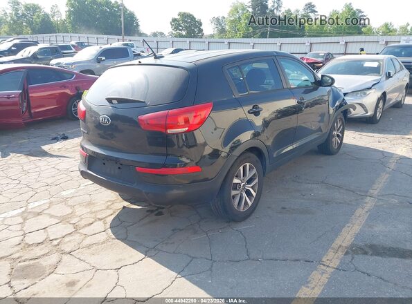 KNDPB3AC6G7874745 2016 KIA SPORTAGE Black Հետևի աջ