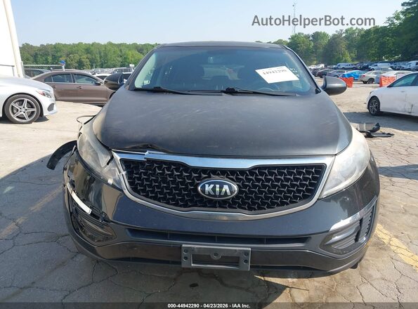 KNDPB3AC6G7874745 2016 KIA SPORTAGE Black Առջևի վահանակի տեսք