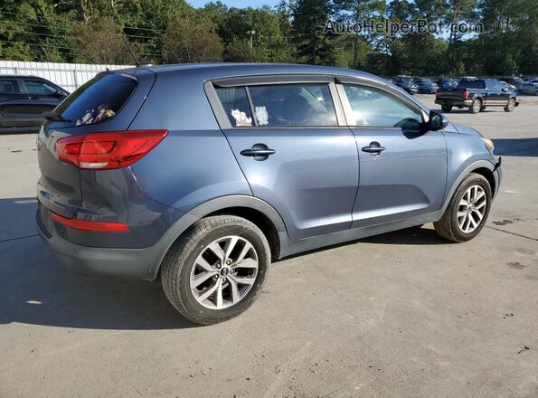 KNDPB3ACXG7875543 2016 KIA SPORTAGE Blue Tył prawy