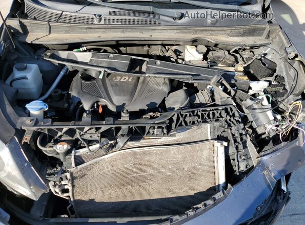 KNDPB3ACXG7875543 2016 KIA SPORTAGE Blue Widok komory silnika