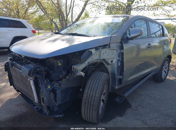 KNDPBCAC0G7854409 2016 KIA SPORTAGE Gray Widok z przodu