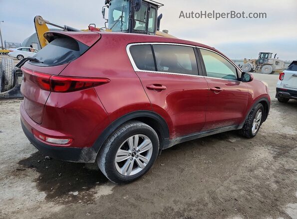 KNDPM3AC0K7493802 2019 KIA SPORTAGE Red Задня права чверть