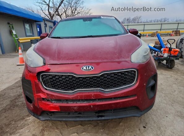 KNDPM3AC0K7493802 2019 KIA SPORTAGE Red Вид спереду