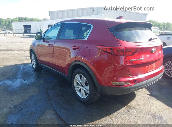 KNDPM3AC1K7615258 2019 KIA SPORTAGE Red Rear left