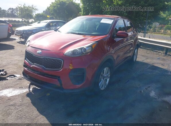 KNDPM3AC1K7615258 2019 KIA SPORTAGE Red Front left