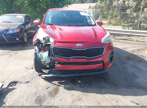 KNDPM3AC1K7615258 2019 KIA SPORTAGE Red Dashboard view