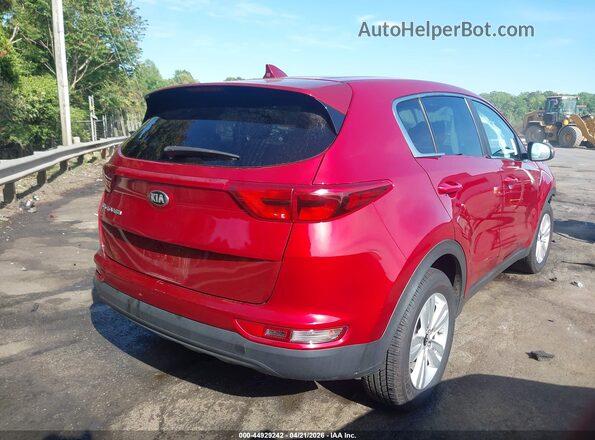 KNDPM3AC1K7615258 2019 KIA SPORTAGE Red Rear right