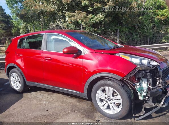 KNDPM3AC1K7615258 2019 KIA SPORTAGE Red Instrument cluster view