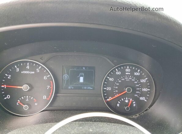 KNDPM3AC2H7072236 2017 KIA SPORTAGE Белый Вид щитка приборов