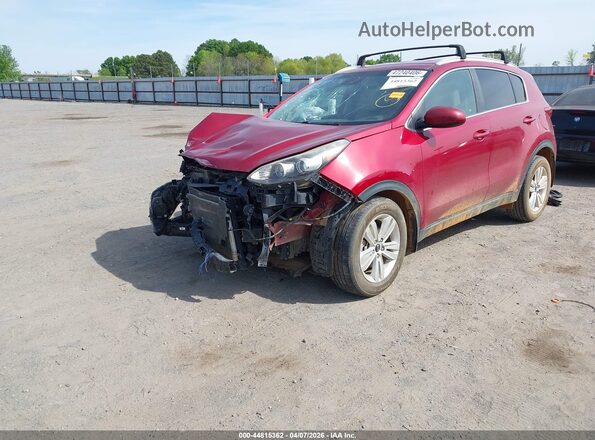 KNDPM3AC2H7174524 2017 KIA SPORTAGE Red Front left