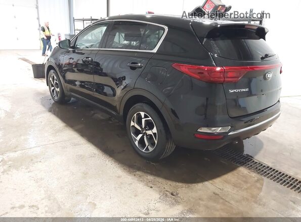KNDPM3AC2L7730162 2020 KIA SPORTAGE Black Հետևի ձախ