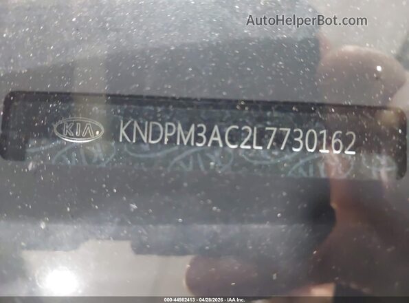 KNDPM3AC2L7730162 2020 KIA SPORTAGE Black Շարժիչի բաժամունքի տեսք