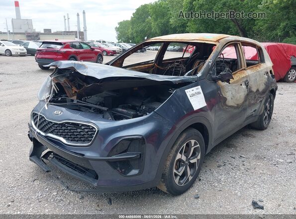 KNDPM3AC2M7865529 2021 KIA SPORTAGE Gray Front left