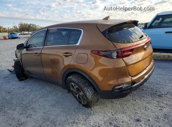 KNDPM3AC3M7884994 2021 KIA SPORTAGE Темно-бордовый Задняя левая четверть