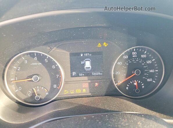 KNDPM3AC3M7884994 2021 KIA SPORTAGE Темно-бордовый Вид щитка приборов