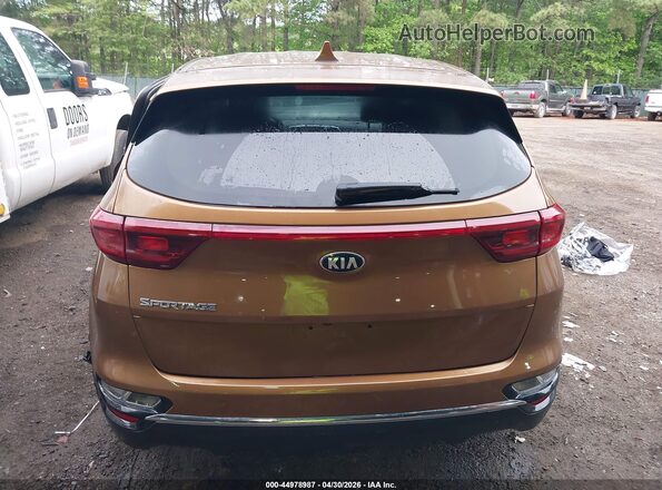 KNDPM3AC3M7906301 2021 KIA SPORTAGE Orange 