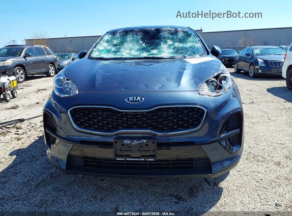 KNDPM3AC4L7799192 2020 KIA SPORTAGE Dark Blue Vista interior trasera