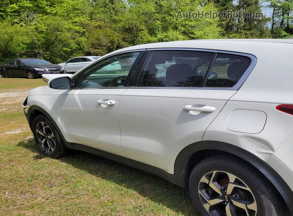 KNDPM3AC4M7929280 2021 KIA SPORTAGE White Հետևի ձախ