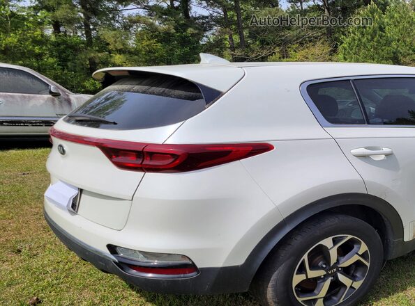 KNDPM3AC4M7929280 2021 KIA SPORTAGE White Հետևի աջ