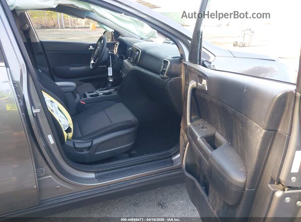 KNDPM3AC6K7561732 2019 KIA SPORTAGE Gray წინა სალონის ხედი