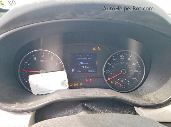 KNDPM3AC6N7003223 2022 KIA SPORTAGE White Вид щитка приладів