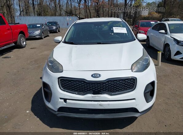 KNDPM3AC7H7192002 2017 KIA SPORTAGE White Вид щитка приладів