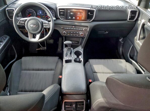 KNDPM3AC7L7701241 2020 KIA SPORTAGE Silver Dashboard view
