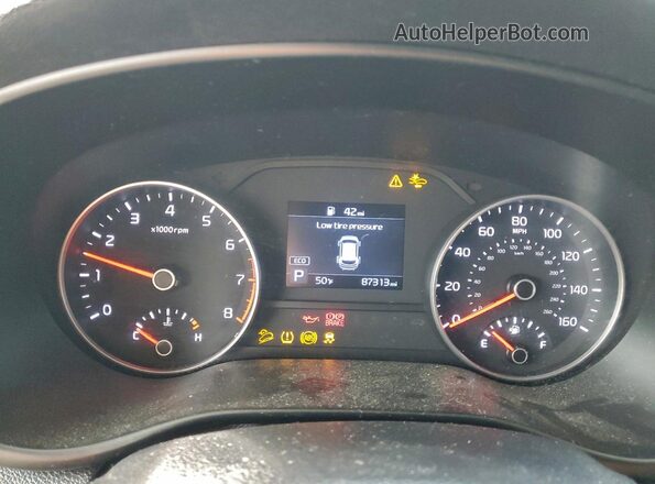 KNDPM3AC7L7701241 2020 KIA SPORTAGE Silver Instrument cluster view