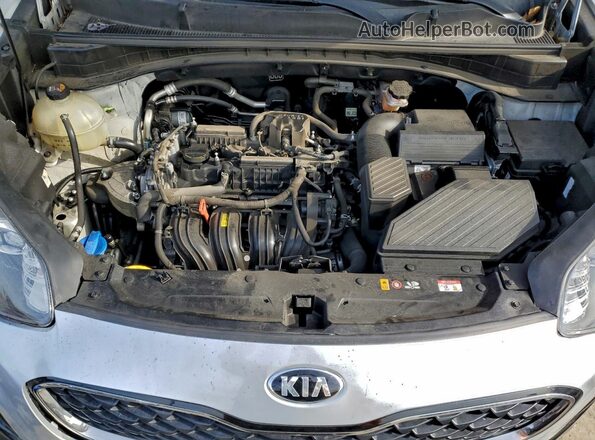KNDPM3AC7L7701241 2020 KIA SPORTAGE Silver Engine compartment view