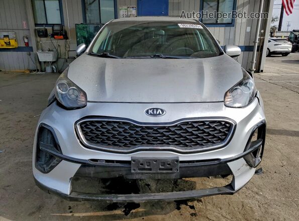 KNDPM3AC7L7701241 2020 KIA SPORTAGE Silver Front view